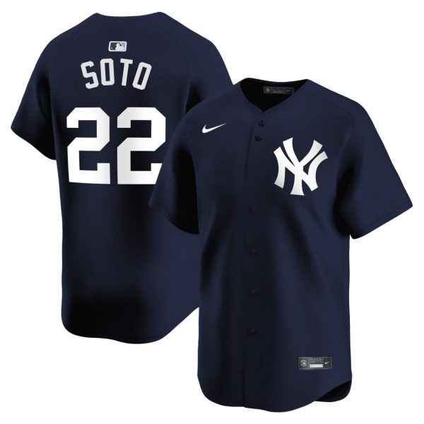 Juan Soto New York Yankees 2024 Spring Training Alternate Jersey - All Stitched