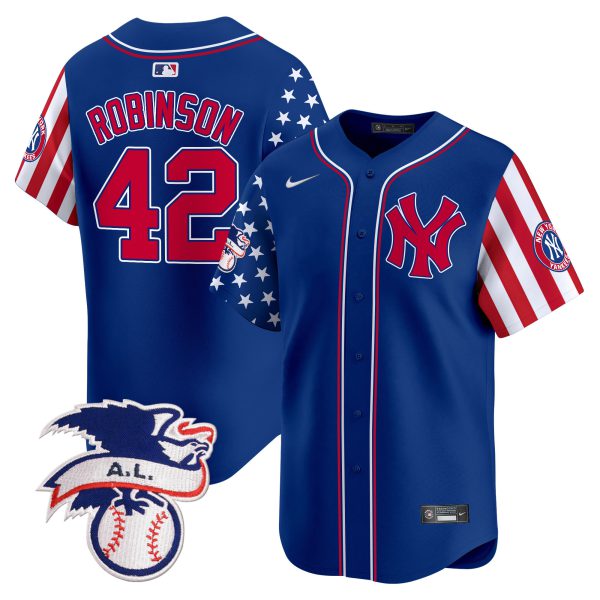 Men's New York Yankees 2024 Fourth of July Vapor Premier Limited Jersey V5 - All Stitched - Image 26