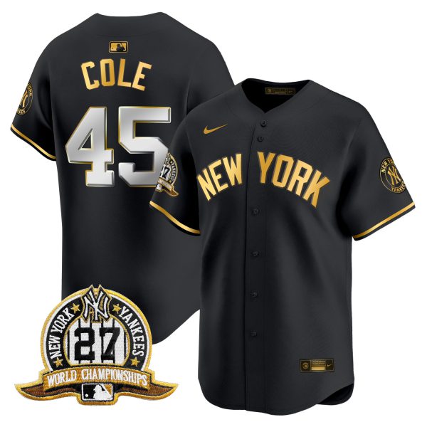 Men's New York Yankees 27 Time Champions Patch Vapor Premier Limited Jersey V2 - All Stitched - Image 5