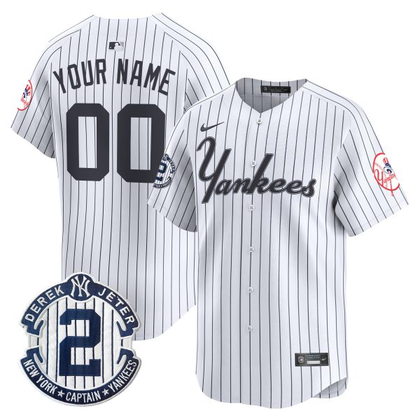 Yankees Throwback Vapor Premier Limited Custom Jersey - All Stitched - Image 3