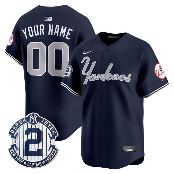 Yankees Throwback Vapor Premier Limited Custom Jersey - All Stitched - Image 4