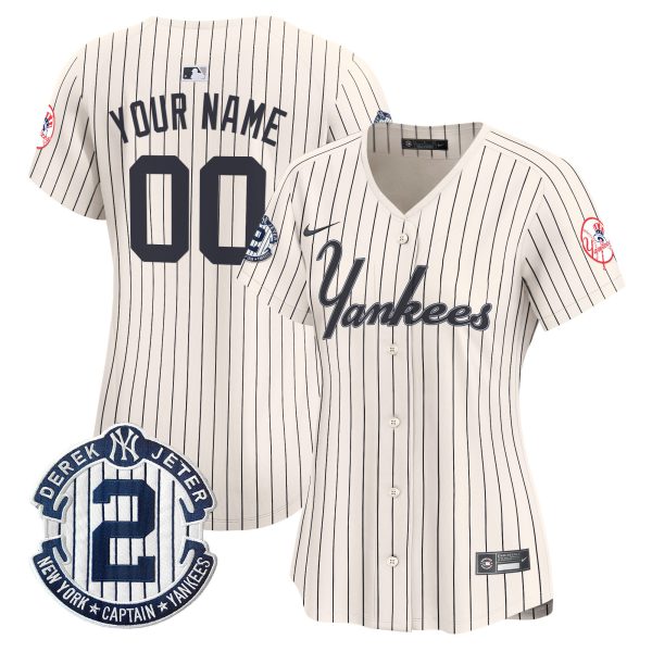 Yankees Throwback Vapor Premier Limited Custom Jersey - All Stitched - Image 6