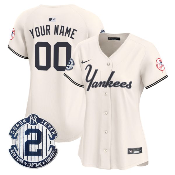 Yankees Throwback Vapor Premier Limited Custom Jersey - All Stitched - Image 7