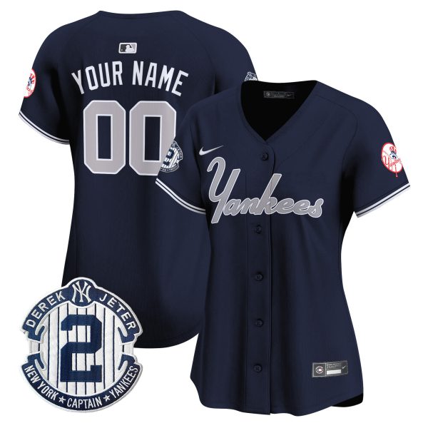 Yankees Throwback Vapor Premier Limited Custom Jersey - All Stitched - Image 9