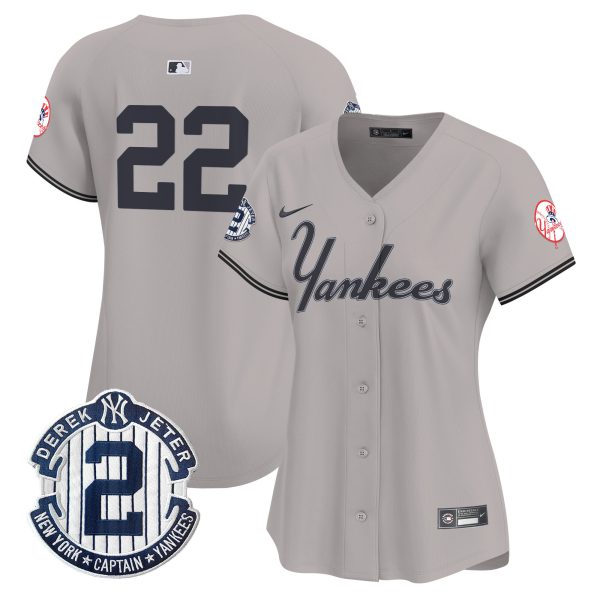 Women's Yankees Throwback Vapor Premier Limited Jersey V2 - All Stitched - Image 38