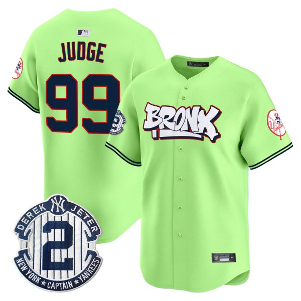 Unisex New York Yankees The Bronx Graffiti Vapor Premier Limited Jersey V4 - All Stitched - Image 33
