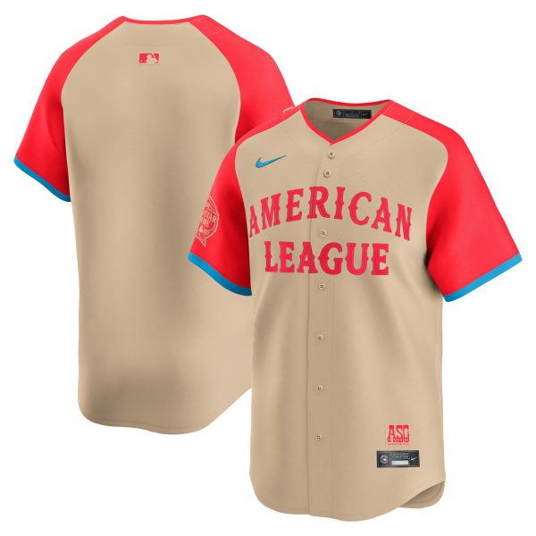 American League 2024 All-Star Game Limited Jersey - Cream - All Stitched - Image 2