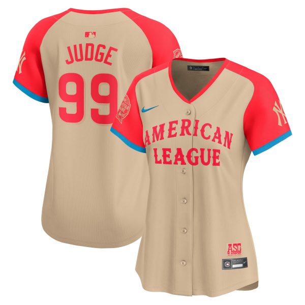 American League 2024 All-Star Game Limited Jersey - Cream - All Stitched - Image 3