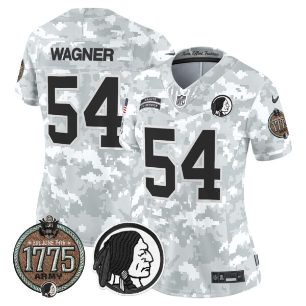 Women's Washington Redskins 2024 Salute to Service Establishment Year Patch Vapor Limited Jersey - All Stitched - Image 13