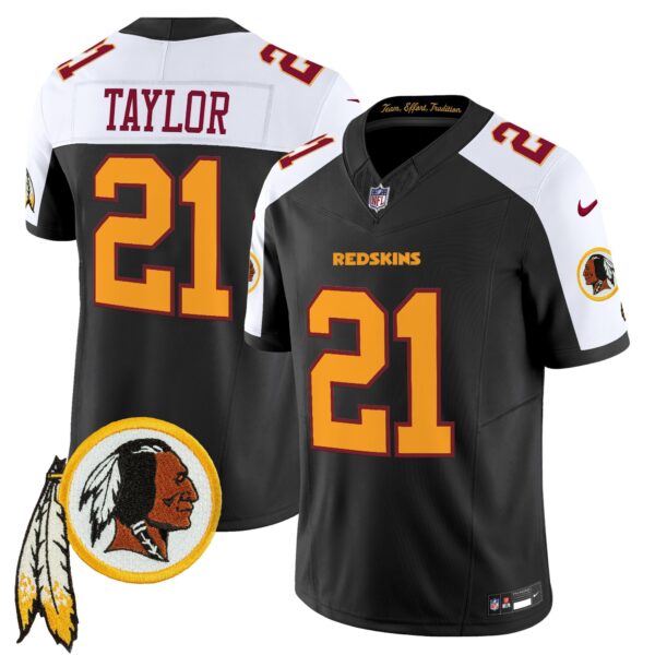 Men's Washington Redskins Throwback Vapor Limited Jersey V3 - All Stitched - Image 27
