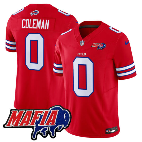 Men's Buffalo Bills 2025 Bills Mafia Patch Vapor Limited Jersey - All Stitched - Image 15