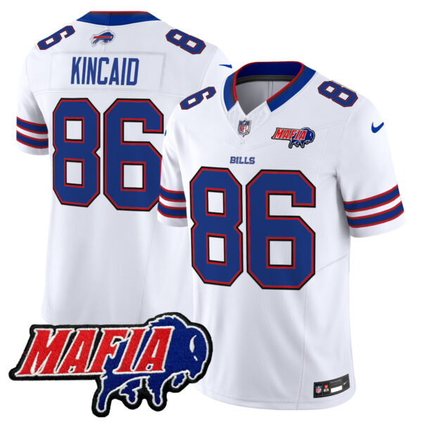 Men's Buffalo Bills 2025 Bills Mafia Patch Vapor Limited Jersey - All Stitched - Image 22