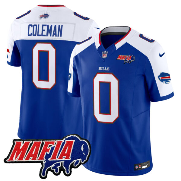 Men's Buffalo Bills 2025 Bills Mafia Patch Vapor Limited Jersey - All Stitched - Image 39