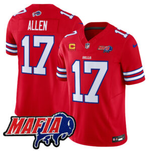 Men's Buffalo Bills 2025 Bills Mafia Patch Vapor Limited Jersey - All Stitched