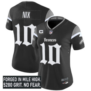Women's Denver Broncos 'Gothic Mile High Shadows Edition' Vapor Limited Jersey - All Stitched