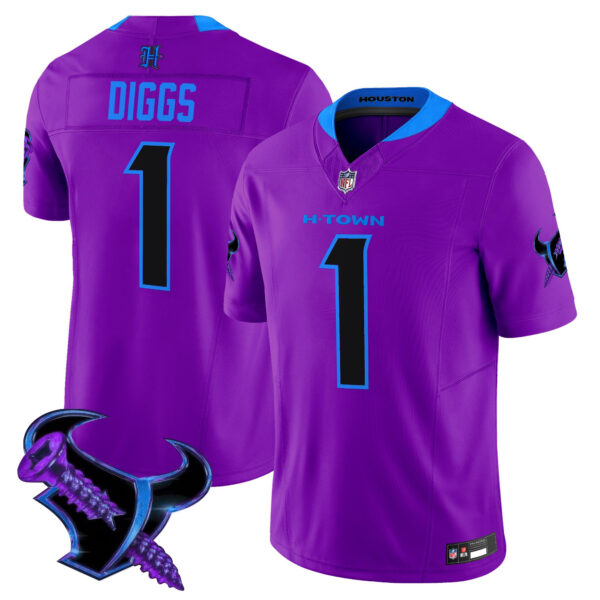 Men's Houston Texans 2025 DJ Screw Vapor Limited Jersey - All Stitched - Image 14