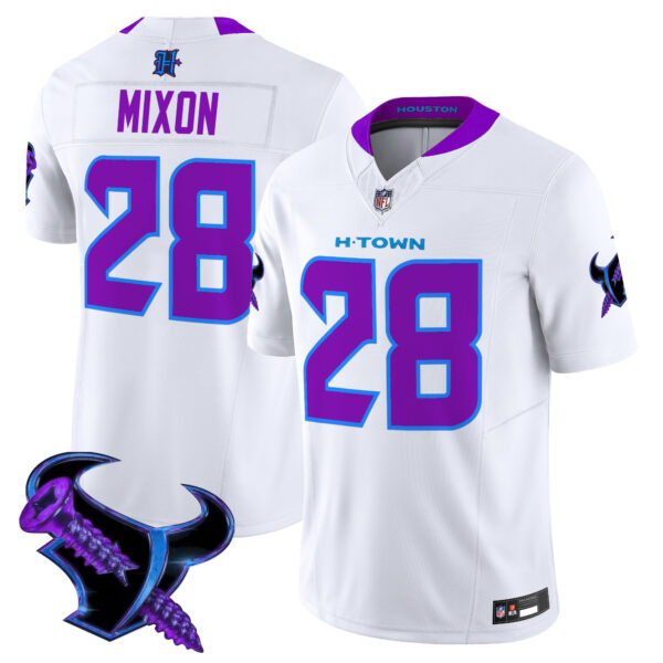 Men's Houston Texans 2025 DJ Screw Vapor Limited Jersey - All Stitched - Image 35