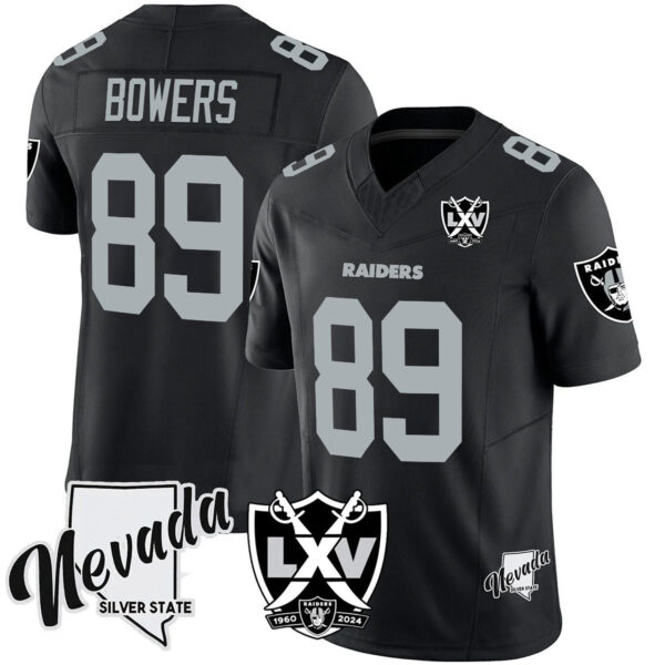 Men's Raiders 2025 Vapor Limited Jersey - 65th Anniversary V2 - All Stitched - Image 8