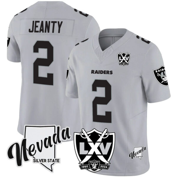 Men's Raiders 2025 Vapor Limited Jersey - 65th Anniversary V2 - All Stitched - Image 11
