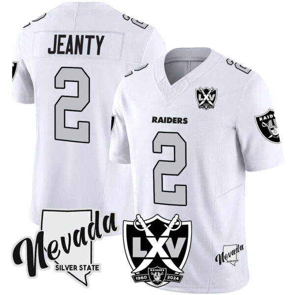 Men's Raiders 2025 Vapor Limited Jersey - 65th Anniversary V2 - All Stitched - Image 16
