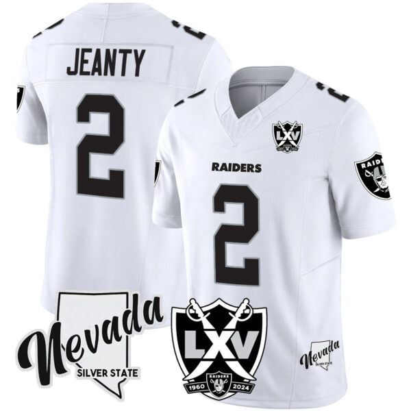Men's Raiders 2025 Vapor Limited Jersey - 65th Anniversary V2 - All Stitched - Image 21