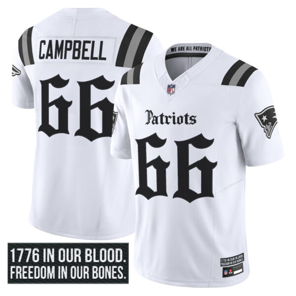 Men's New England Patriots 'Gothic Revolution Edition' Vapor Limited Jersey - All Stitched - Image 15