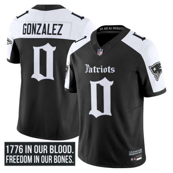 Men's New England Patriots 'Gothic Revolution Edition' Vapor Limited Jersey - All Stitched - Image 19