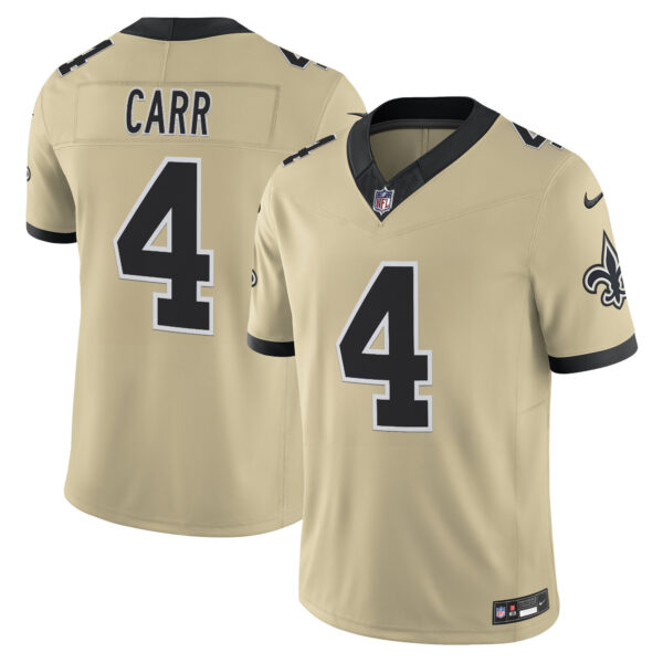 Men's New Orleans Saints 'Gameday Golds Edition' Vapor Jersey - All Stitched - Image 6