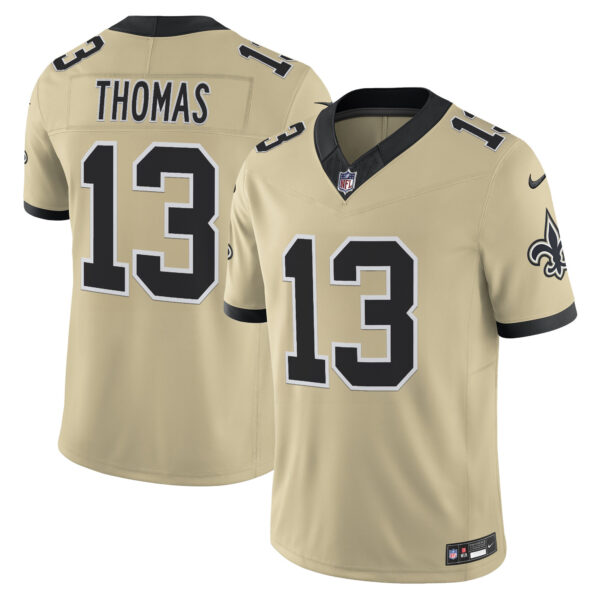 Men's New Orleans Saints 'Gameday Golds Edition' Vapor Jersey - All Stitched - Image 8