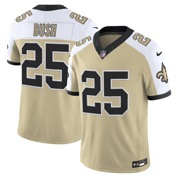 Men's New Orleans Saints 'Gameday Golds Edition' Vapor Jersey - All Stitched - Image 47