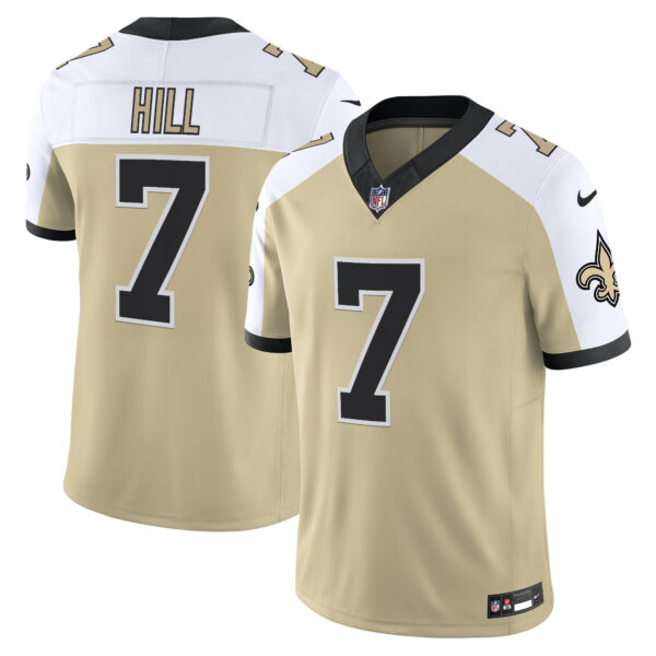 Men's New Orleans Saints 'Gameday Golds Edition' Vapor Jersey - All Stitched - Image 53