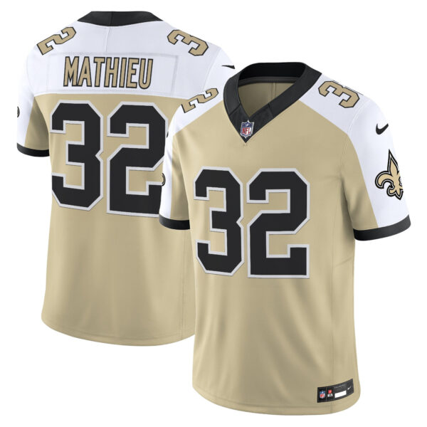 Men's New Orleans Saints 'Gameday Golds Edition' Vapor Jersey - All Stitched - Image 54