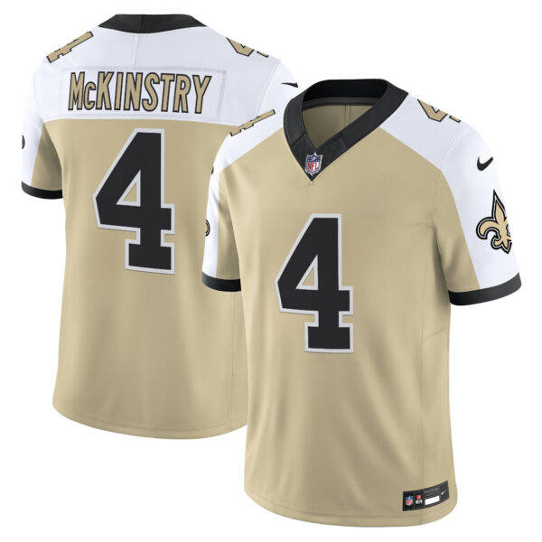 Men's New Orleans Saints 'Gameday Golds Edition' Vapor Jersey - All Stitched - Image 55