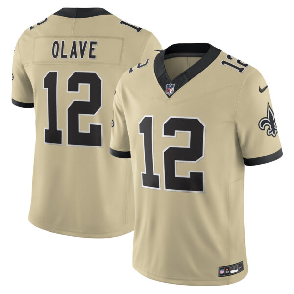 Men's New Orleans Saints 'Gameday Golds Edition' Vapor Jersey - All Stitched