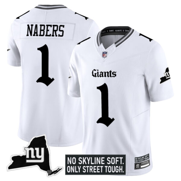 Men's New York Giants 'Gothic Gotham Edition' Vapor Limited Jersey - All Stitched - Image 13