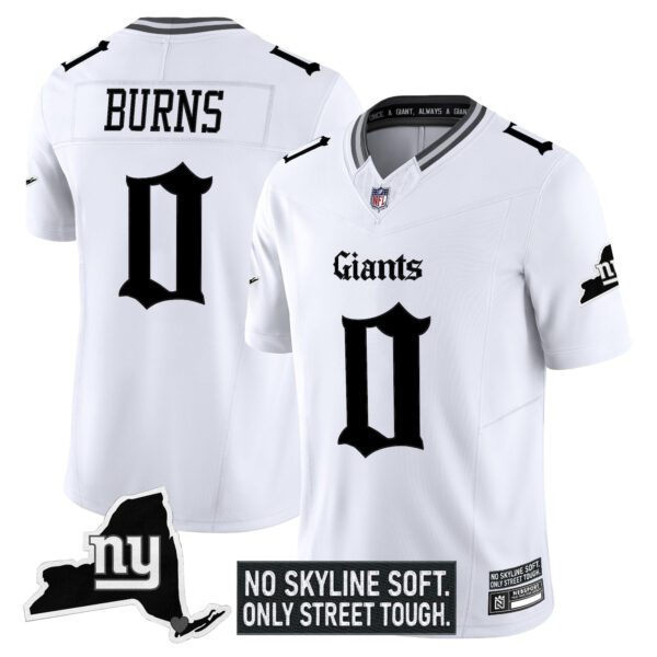 Men's New York Giants 'Gothic Gotham Edition' Vapor Limited Jersey - All Stitched - Image 14