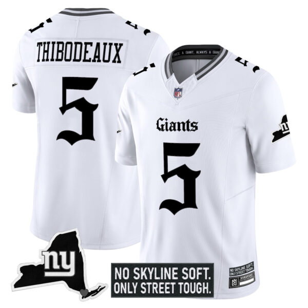 Men's New York Giants 'Gothic Gotham Edition' Vapor Limited Jersey - All Stitched - Image 15