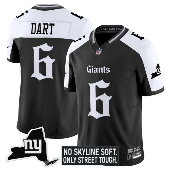 Men's New York Giants 'Gothic Gotham Edition' Vapor Limited Jersey - All Stitched - Image 19