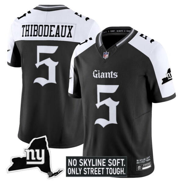 Men's New York Giants 'Gothic Gotham Edition' Vapor Limited Jersey - All Stitched - Image 23