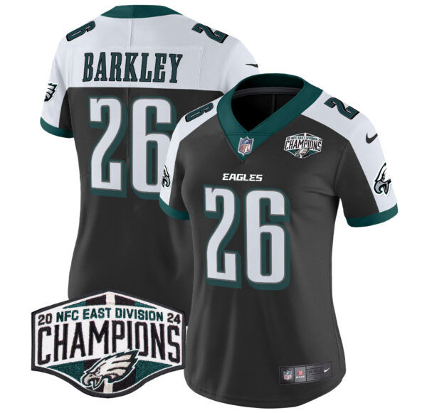Women's Philadelphia Eagles 2024 NFC East Division Champions Vapor Limited Jersey - All Stitched - Image 33