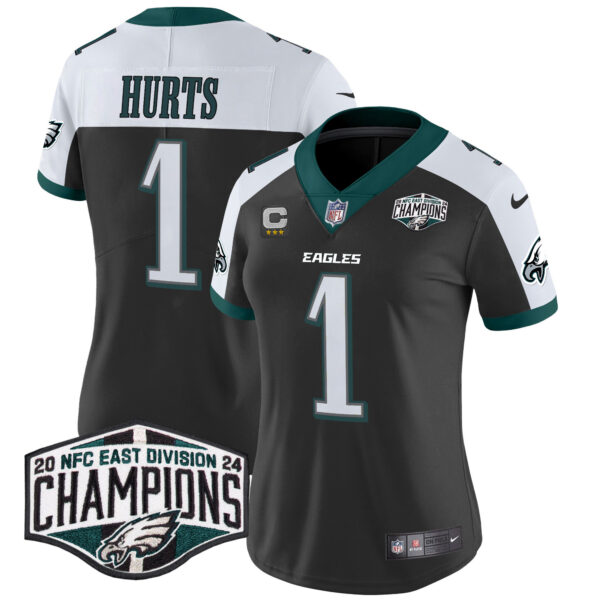 Women's Philadelphia Eagles 2024 NFC East Division Champions Vapor Limited Jersey - All Stitched - Image 35