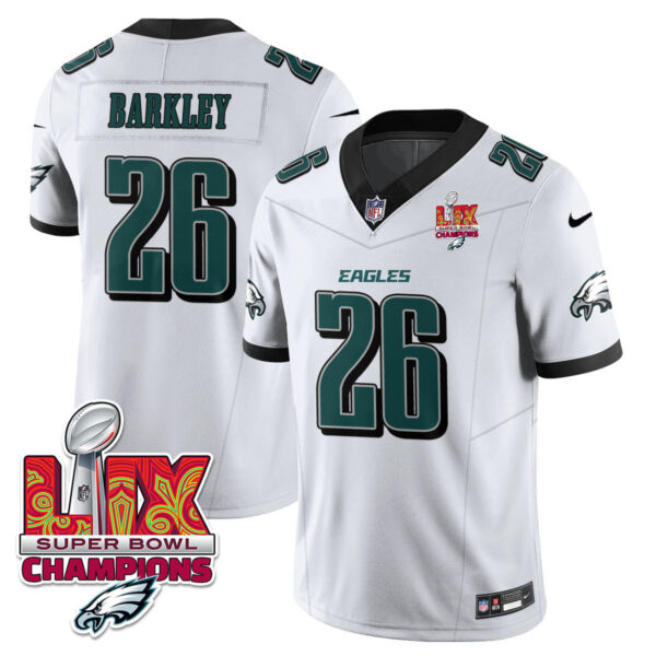 Men's Philadelphia Eagles Super Bowl LIX Champions Vapor Limited Jersey - All Stitched - Image 9
