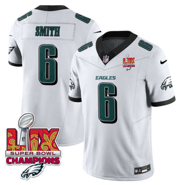 Men's Philadelphia Eagles Super Bowl LIX Champions Vapor Limited Jersey - All Stitched - Image 13