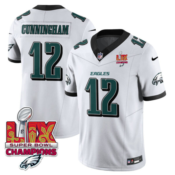 Men's Philadelphia Eagles Super Bowl LIX Champions Vapor Limited Jersey - All Stitched - Image 14