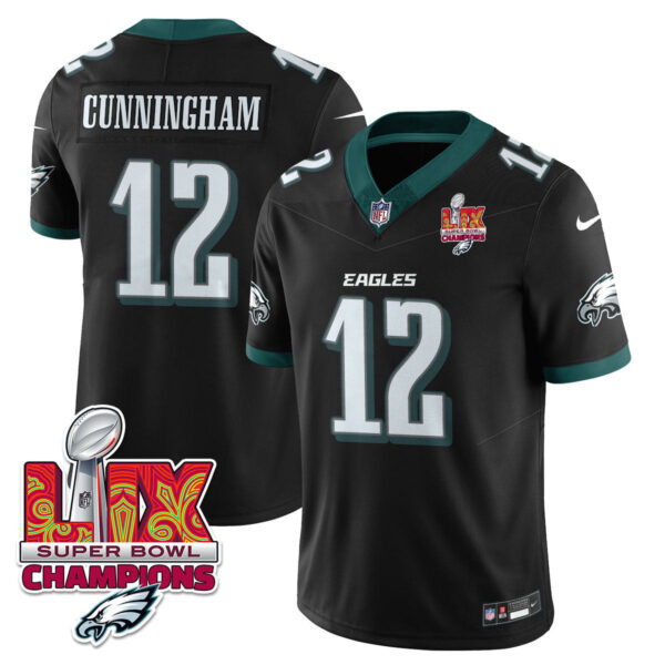 Men's Philadelphia Eagles Super Bowl LIX Champions Vapor Limited Jersey - All Stitched - Image 22