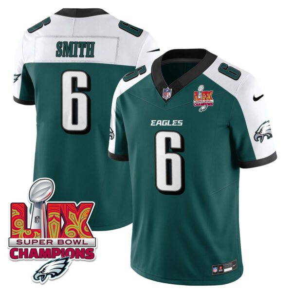 Men's Philadelphia Eagles Super Bowl LIX Champions Vapor Limited Jersey - All Stitched - Image 29