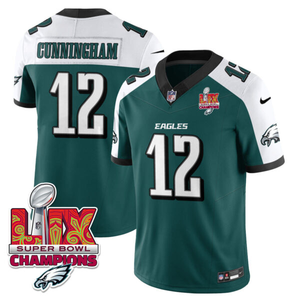 Men's Philadelphia Eagles Super Bowl LIX Champions Vapor Limited Jersey - All Stitched - Image 30