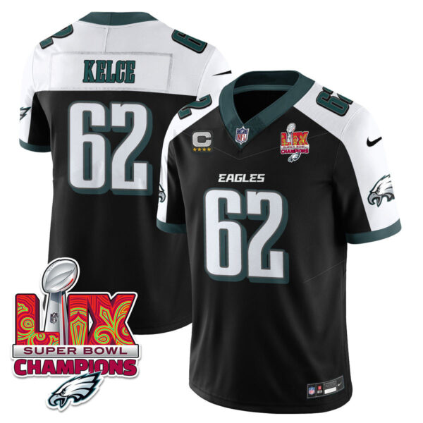 Men's Philadelphia Eagles Super Bowl LIX Champions Vapor Limited Jersey - All Stitched - Image 36