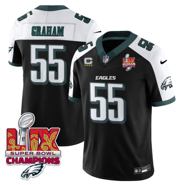 Men's Philadelphia Eagles Super Bowl LIX Champions Vapor Limited Jersey - All Stitched - Image 39