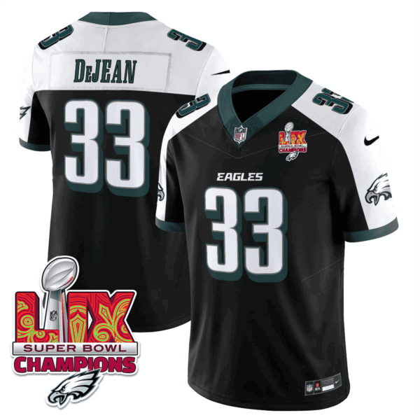 Men's Philadelphia Eagles Super Bowl LIX Champions Vapor Limited Jersey - All Stitched - Image 40